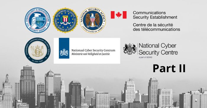 CISA’s Weak Security Controls List - Part 2