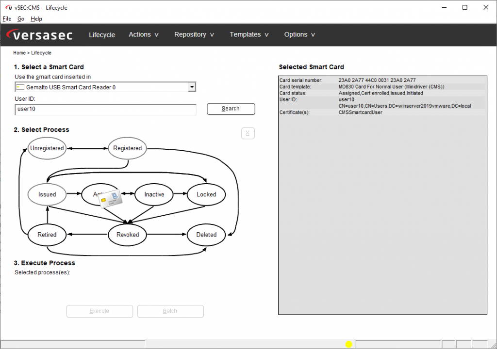 versasec lifecycle