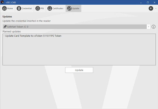 vSEC:CMS v6.5 User Application