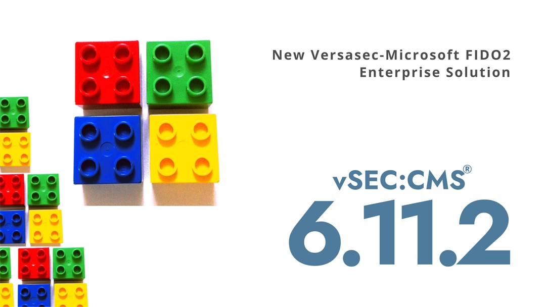 New Versasec-Microsoft FIDO2 Enterprise Solution