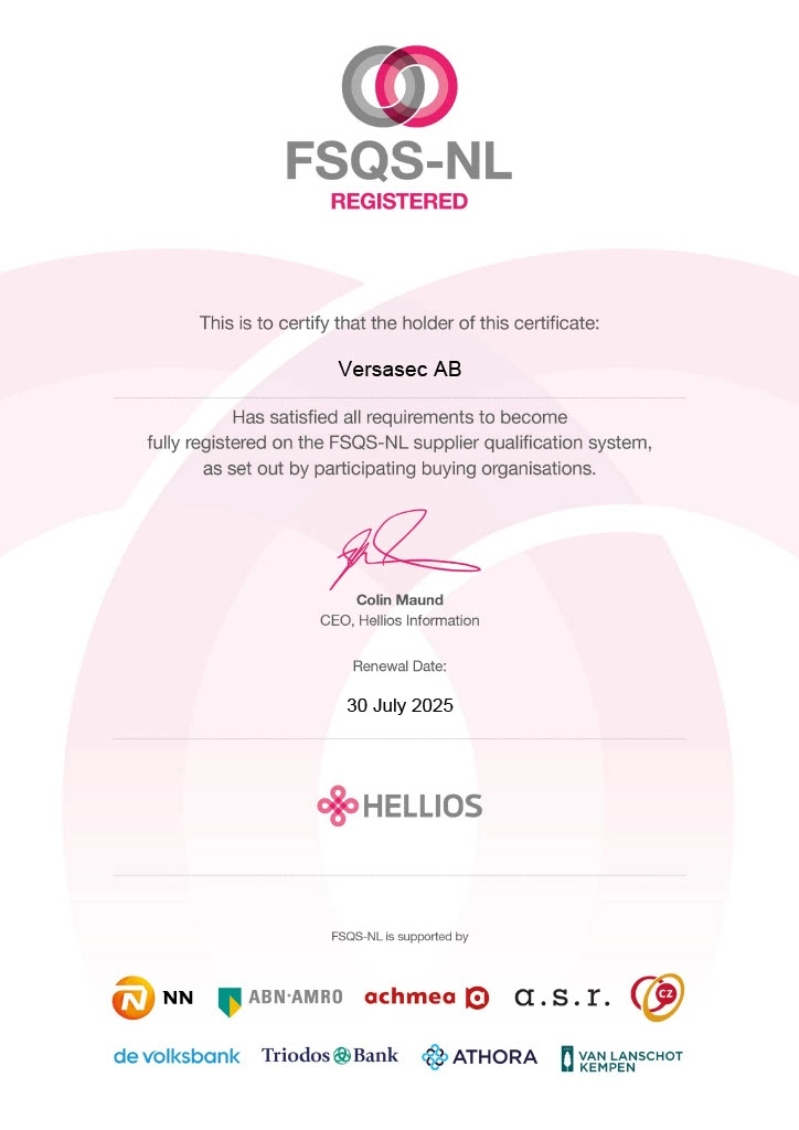 certificate-versasec-fsqs-nl